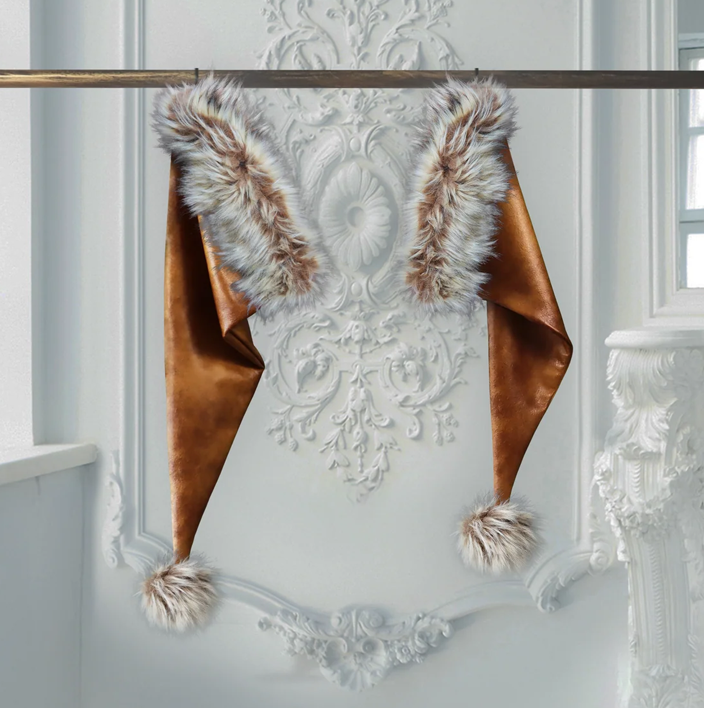 Toasted Caramel Santa Hat