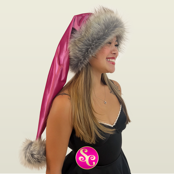 Bubblegum Blitz Santa Hat