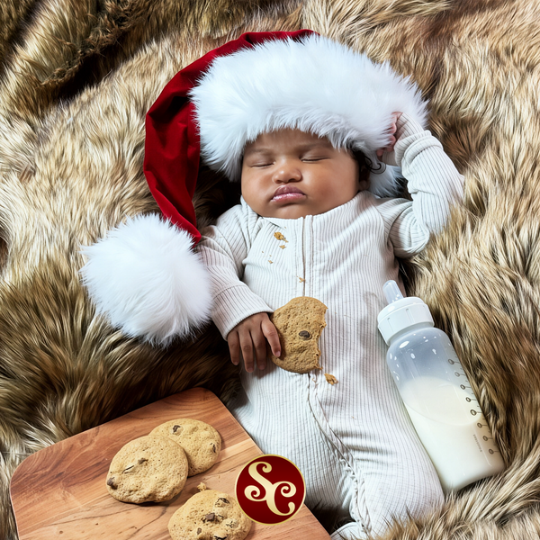 Classic Red Newborn & Baby Santa Hat