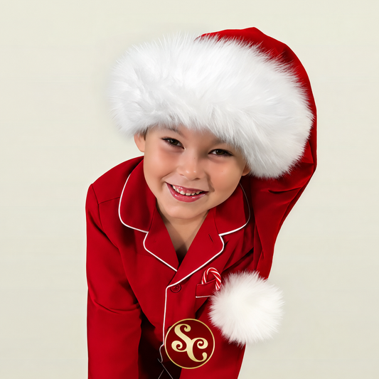 The Classic Red Baby & Kid's Santa Hat