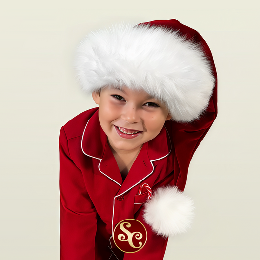 Classic Red Baby & Kid's Santa Hat