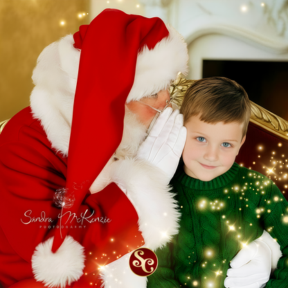 Coca Cola Inspired Classic Santa Hat - Red Wool & Arctic Fox