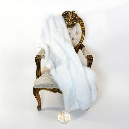 Coca Cola Inspired Classic Santa Hat - Red Wool & Arctic Fox