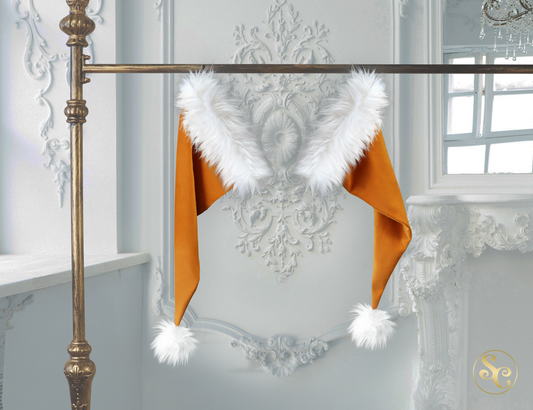 Pumpkin Spice Santa Hat - Husky White (48680926314761)